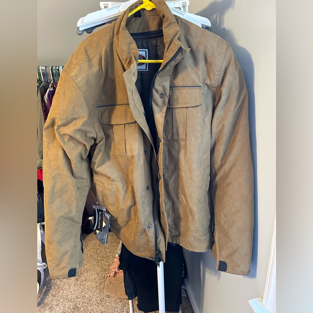 NWT - River Road Padded Trekker Motorcycle Jacket - 3XL